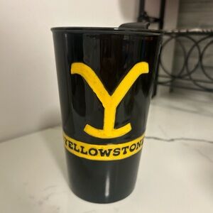 Yellowstone Black and Yellow Ceramic Mug